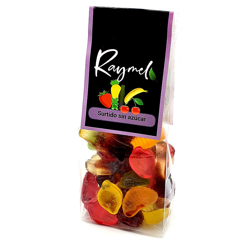 GOMINOLAS SIN AZUCAR BOLSA 6/150gr